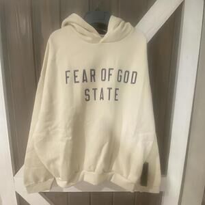 Fear of God State Essentials Shell Hoodie - Medium